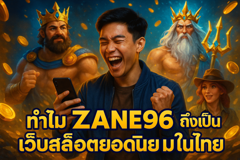 ทำไม ZANE96 ถึงเป็นเว็บสล็อตยอดนิยมในไทย